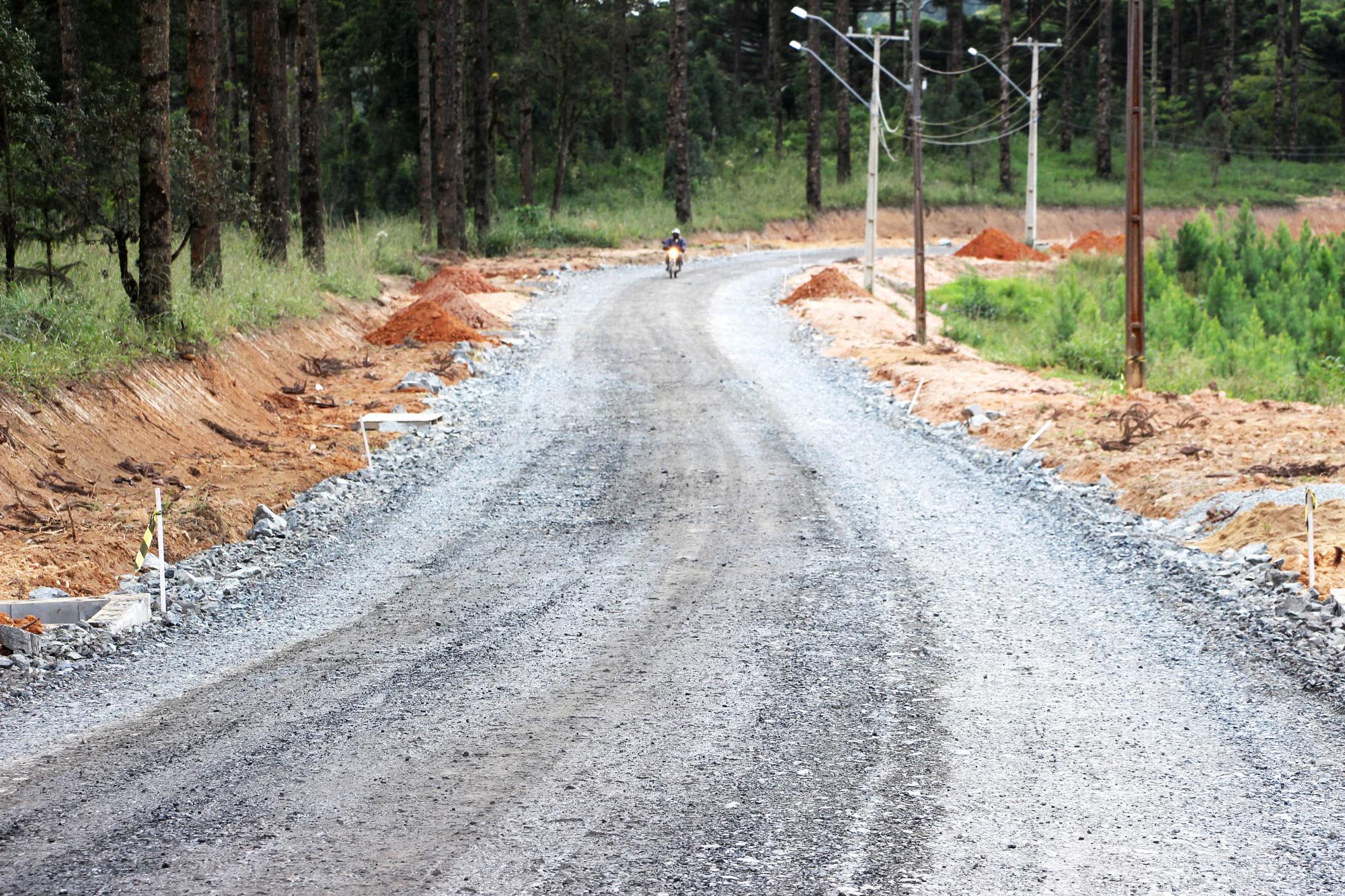 Obras de pavimentação seguem cronograma de trabalho