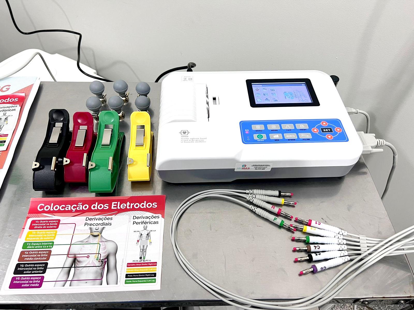 Piên passa a contar com dois novos aparelhos de eletrocardiograma Piên passa a contar com dois novos aparelhos de eletrocardiograma