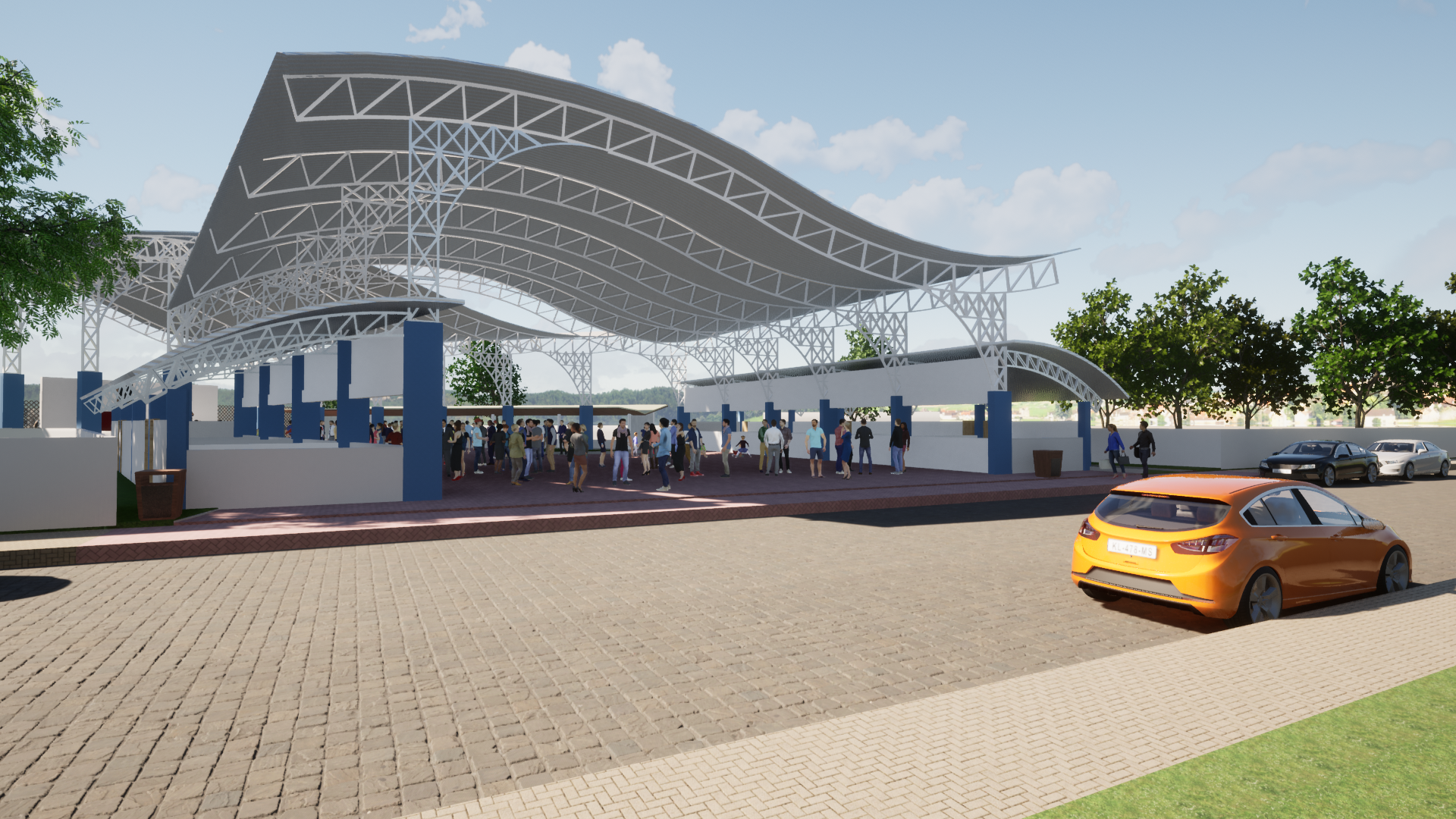 Nova cobertura vai transformar a Praça da Paz 