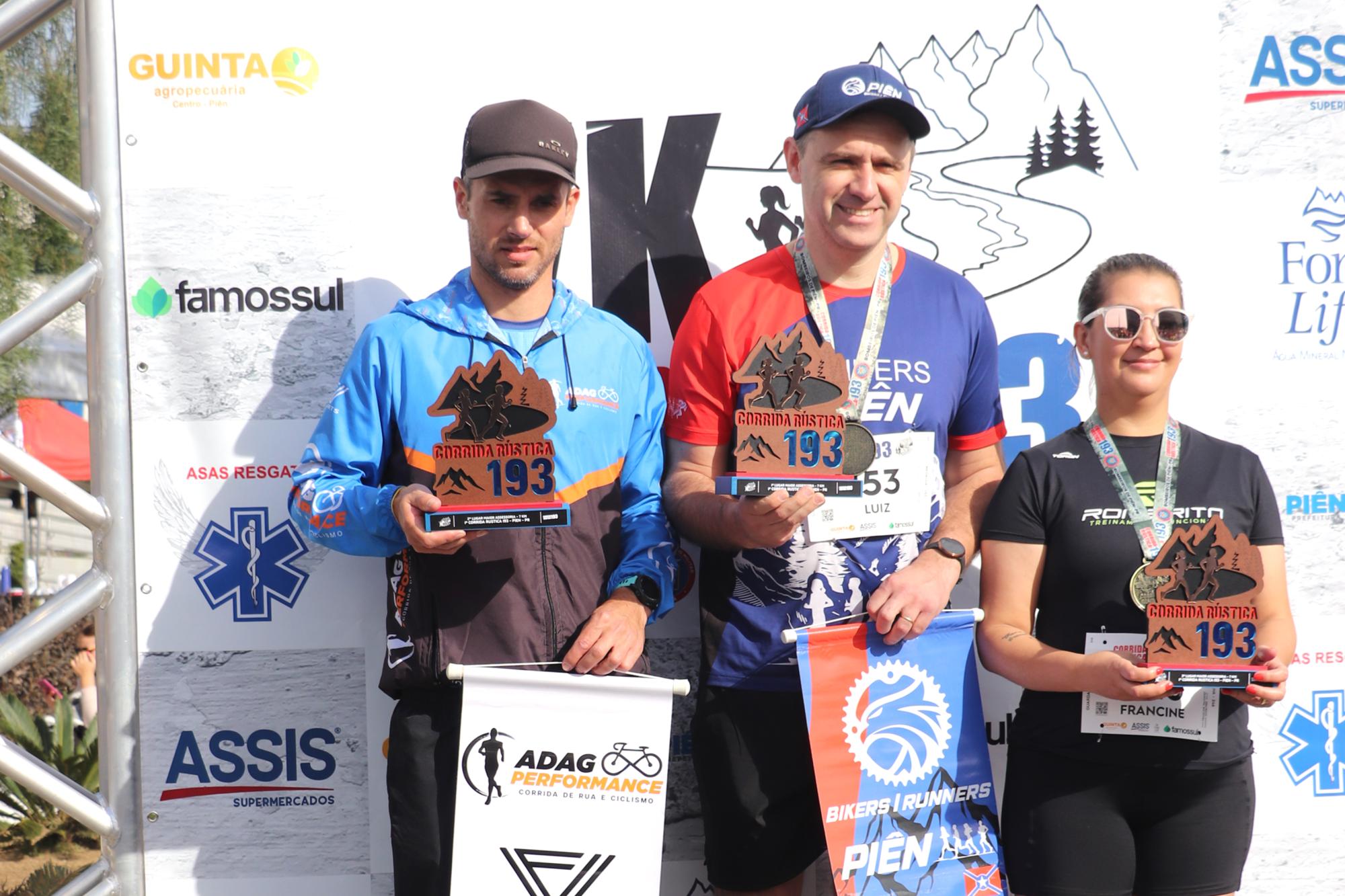 Piên recebe a 1ª Corrida Rústica 193 com grande participação, superação e solidariedade