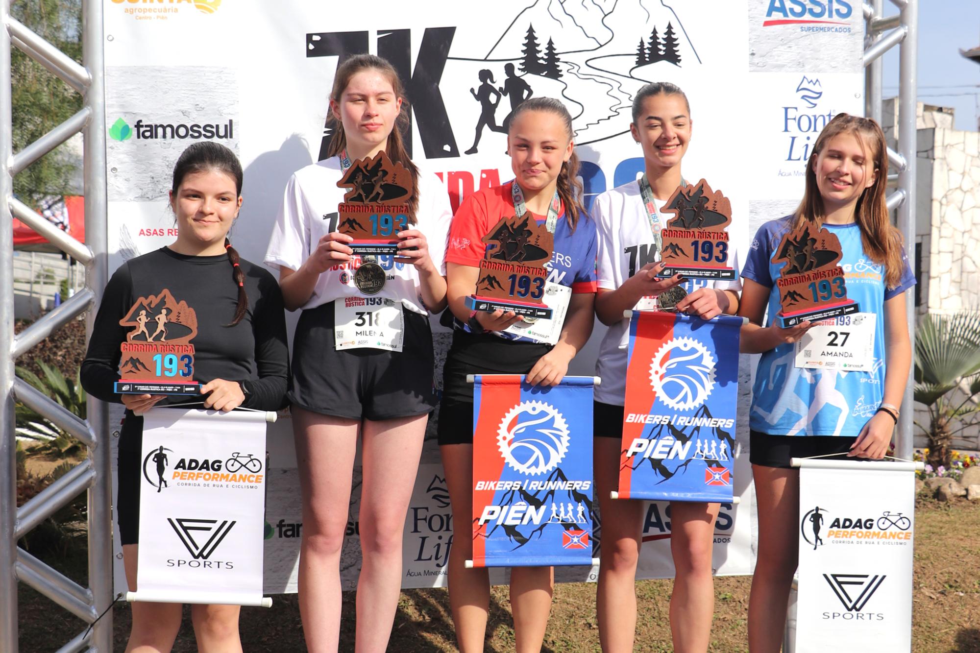 Piên recebe a 1ª Corrida Rústica 193 com grande participação, superação e solidariedade