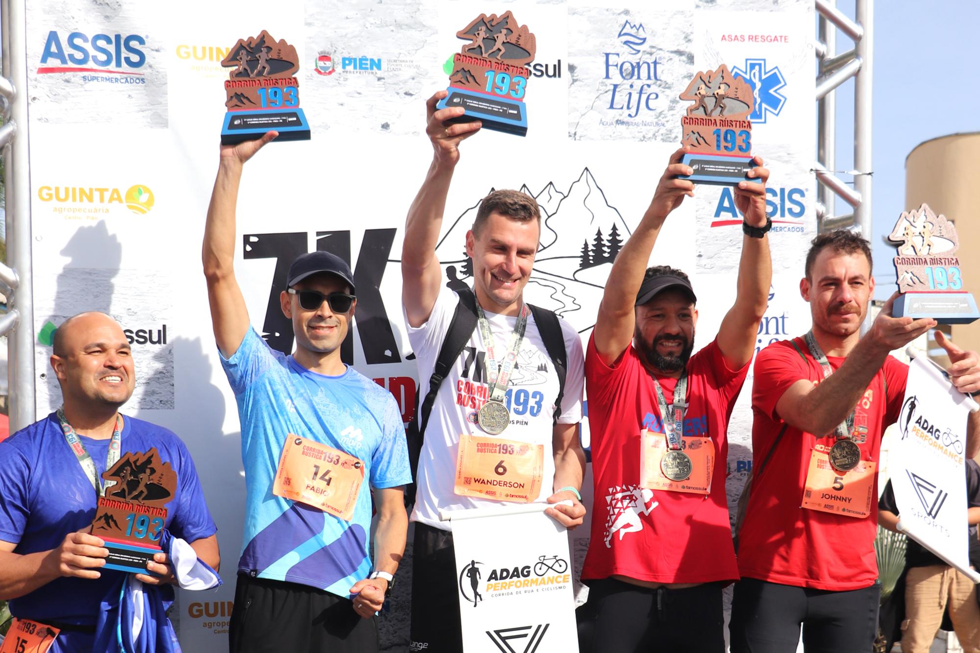 Piên recebe a 1ª Corrida Rústica 193 com grande participação, superação e solidariedade