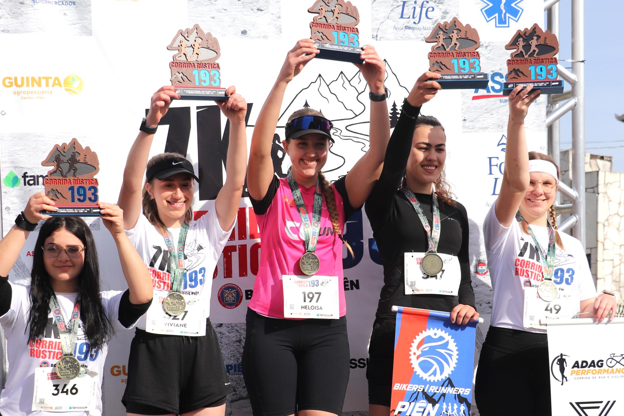 Piên recebe a 1ª Corrida Rústica 193 com grande participação, superação e solidariedade