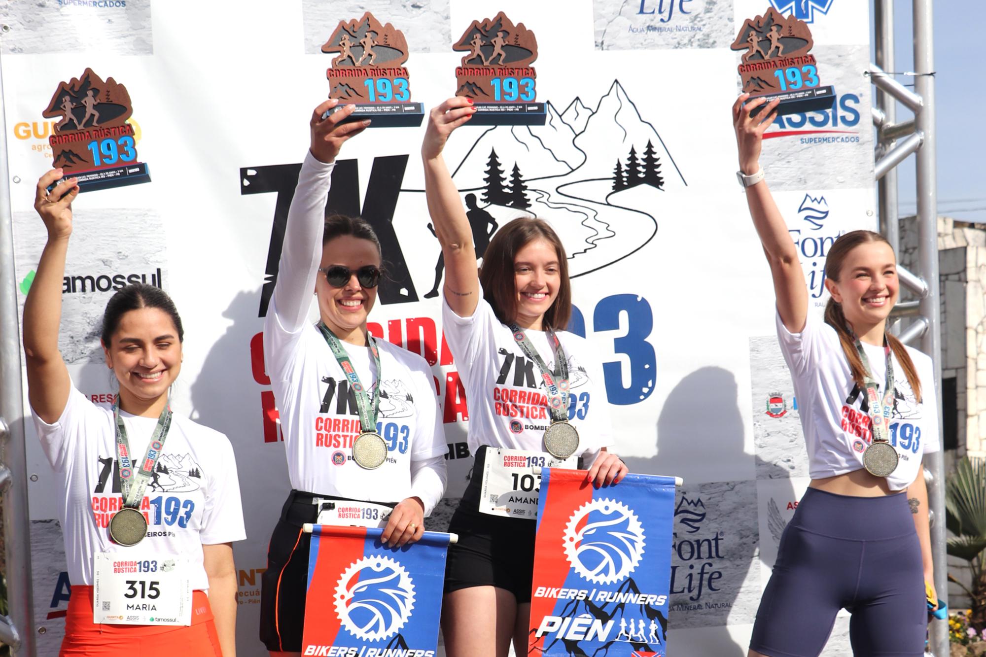 Piên recebe a 1ª Corrida Rústica 193 com grande participação, superação e solidariedade