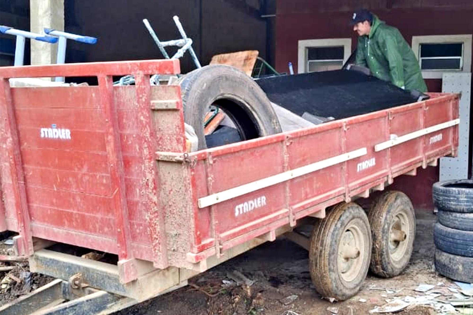 Prefeitura de Piên inicia coletas do programa Cidade Limpa 