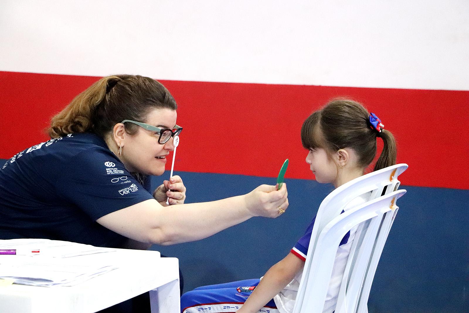 Programa Bons Olhos inicia triagens e deve atender mais de 2,5 mil alunos em Piên