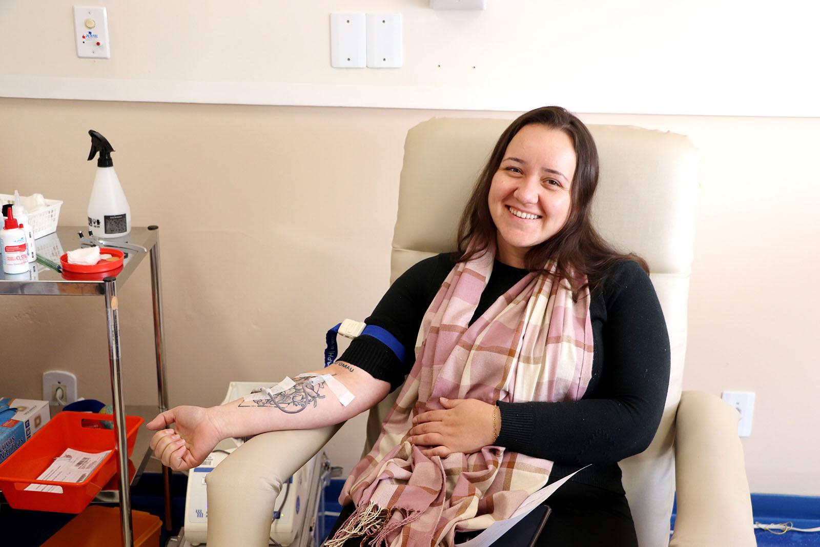 Solidariedade de Piên resulta em cerca de 80 bolsas de sangue Solidariedade de Piên resulta em cerca de 80 bolsas de sangue