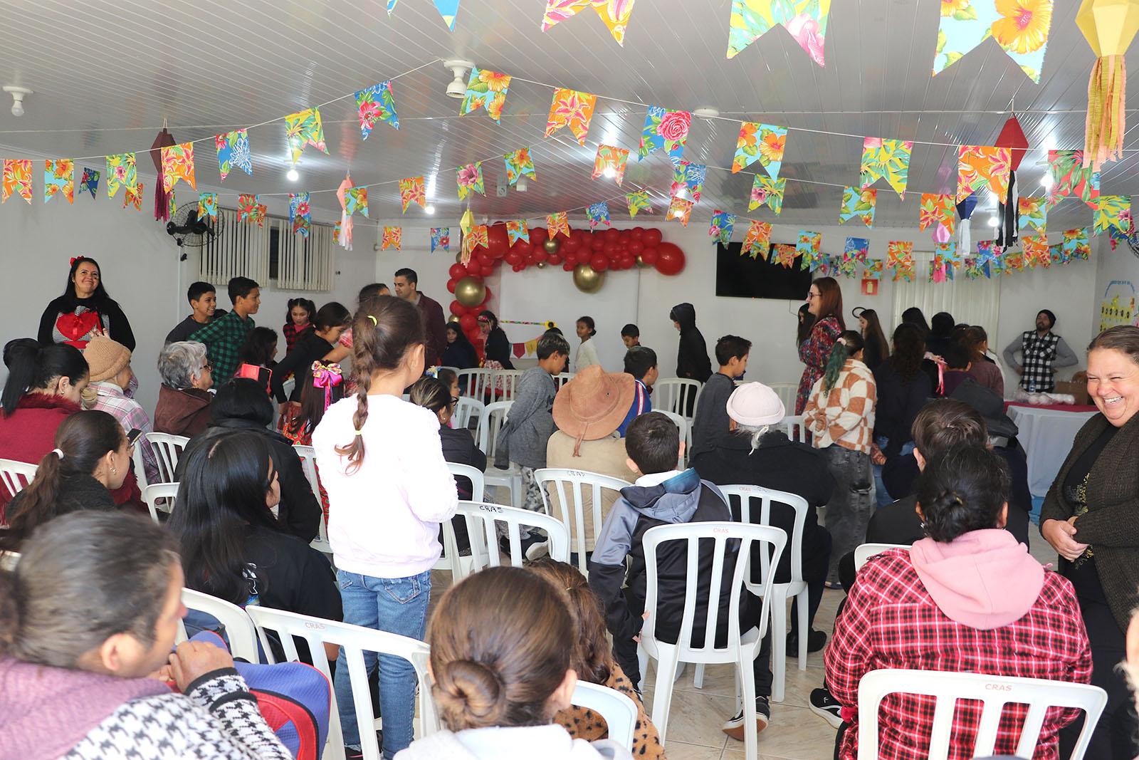 Festa Julina do CRAS reúne cerca de 100 pessoas e fortalece vínculos comunitários em Piên