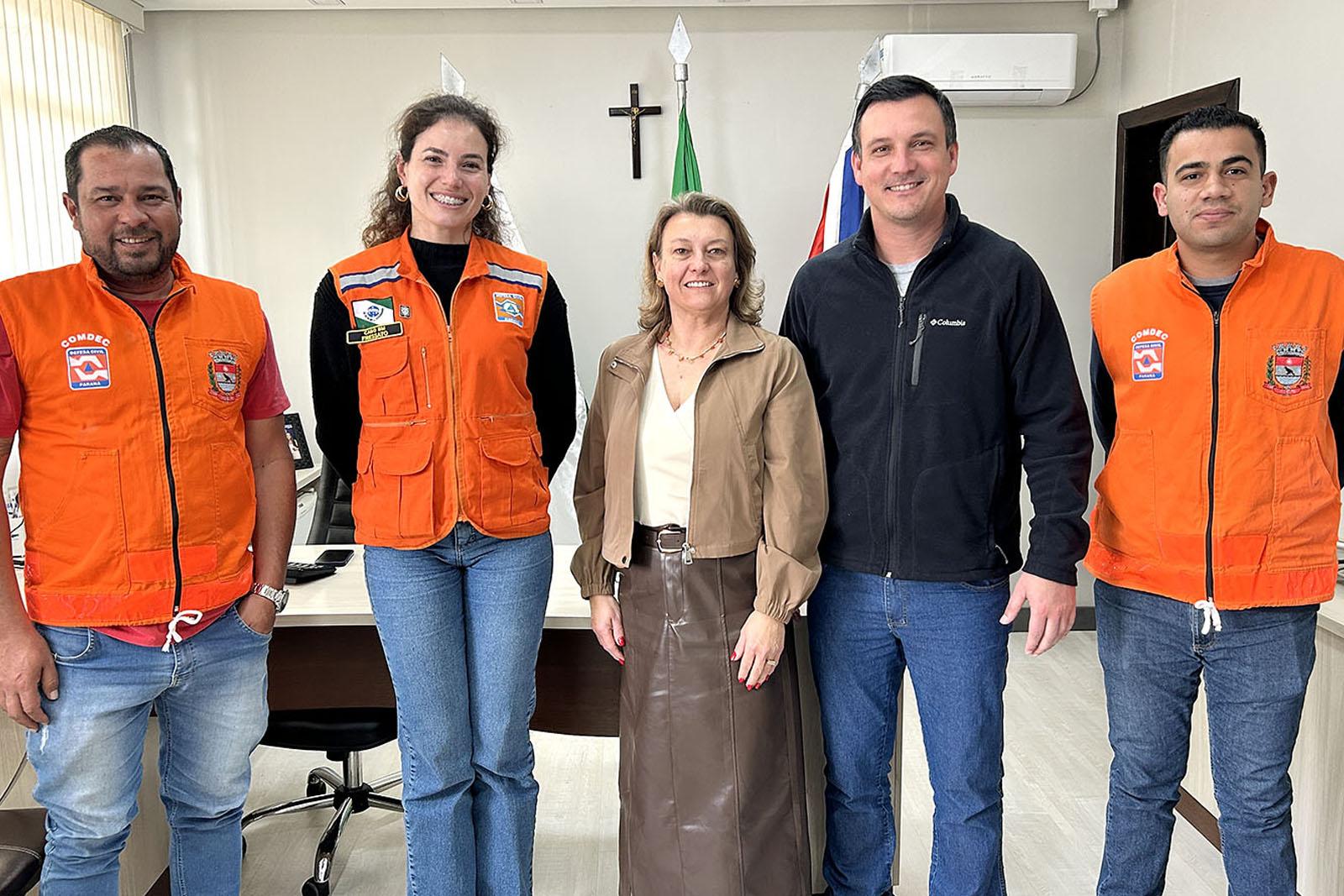 Piên recebe Defesa Civil do Estado para alinhar projetos de infraestrutura Piên recebe Defesa Civil do Estado para alinhar projetos de infraestrutura