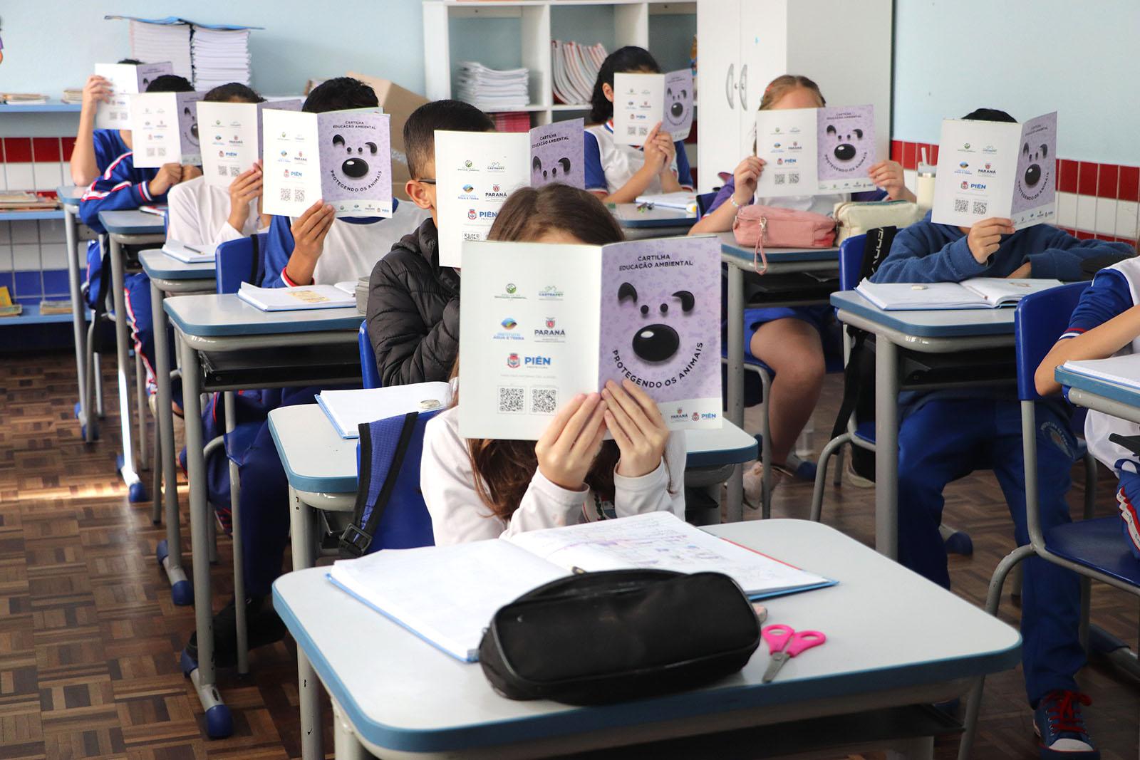 Agricultura promove conscientização sobre cuidados com animais nas escolas