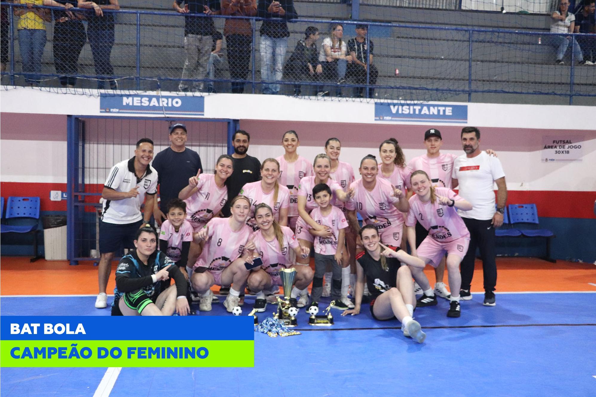 Resenha/Campo do Gruba e Bat Bola conquistam o título do Futsal Resenha/Campo do Gruba e Bat Bola conquistam o título do Futsal