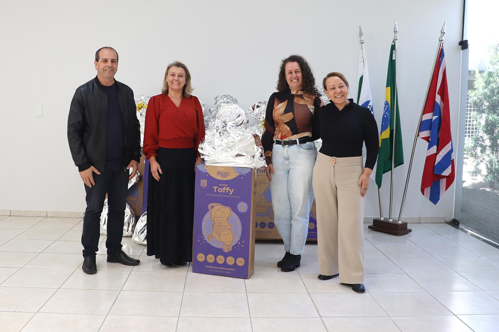 Piên recebe mais 20 kits do programa Nascer Bem Paraná Piên recebe mais 20 kits do programa Nascer Bem Paraná