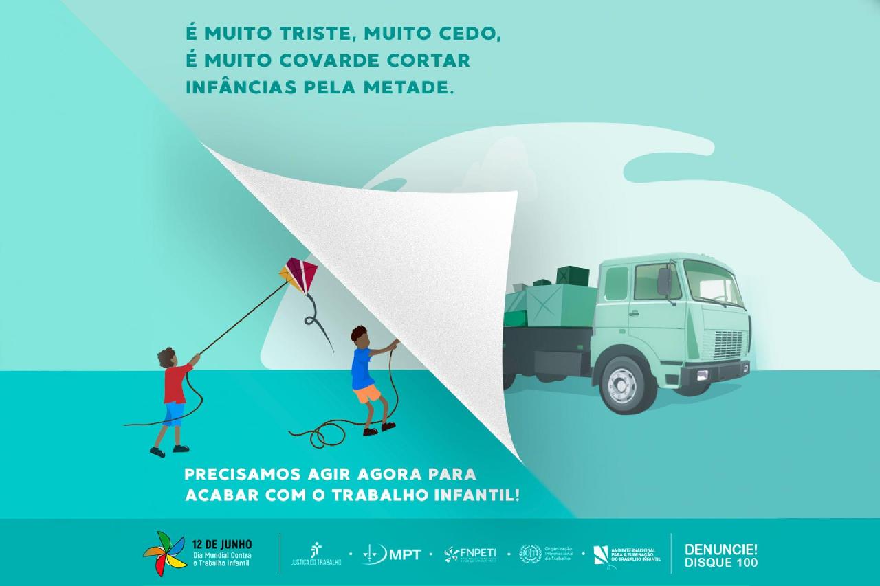 2021 é o Ano Internacional para a Eliminação do Trabalho Infantil