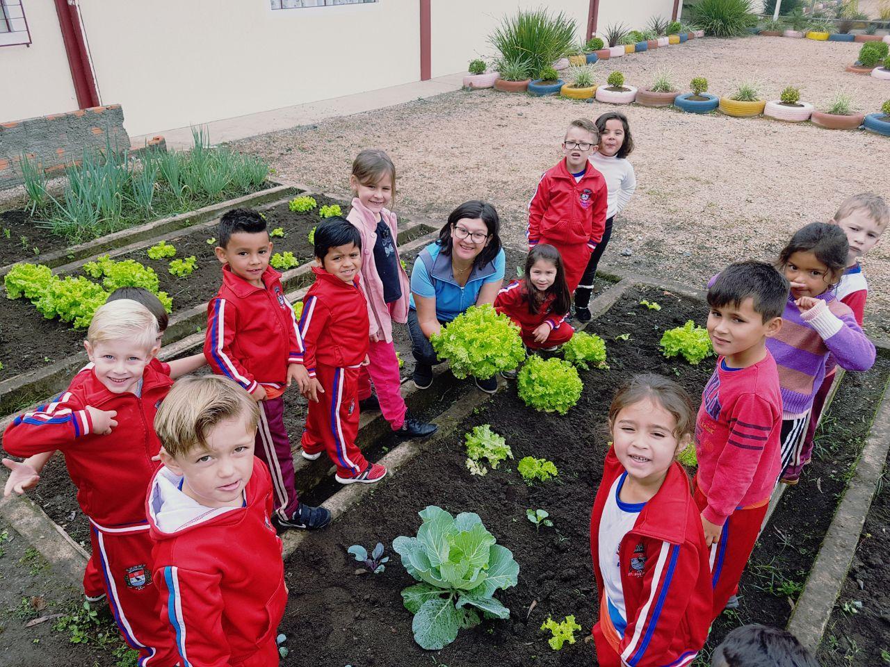 Alunos pienenses aprendem sobre alimentação saudável na prática