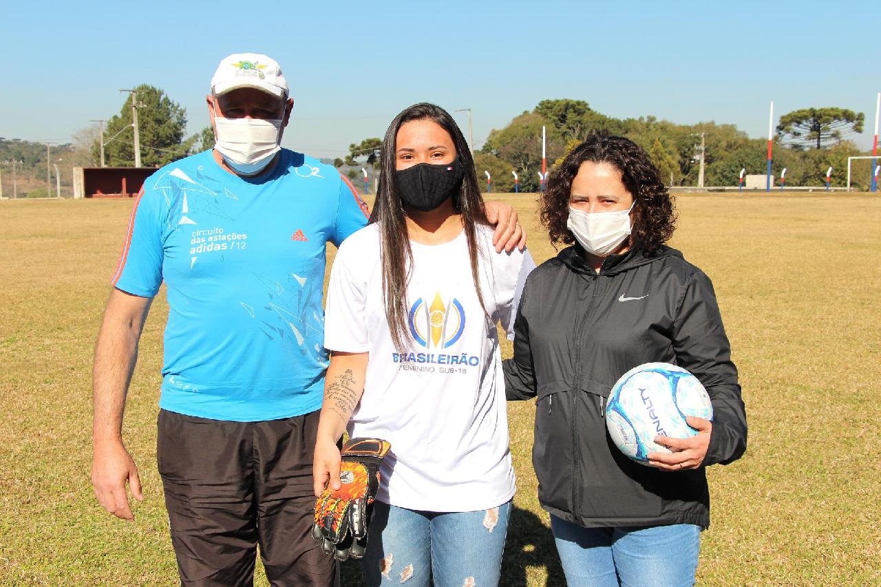 Atleta pienense é destaque do futebol nacional