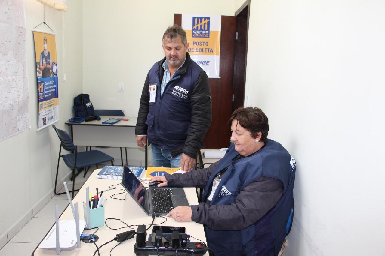 Avança a coleta dos dados do Censo em Piên