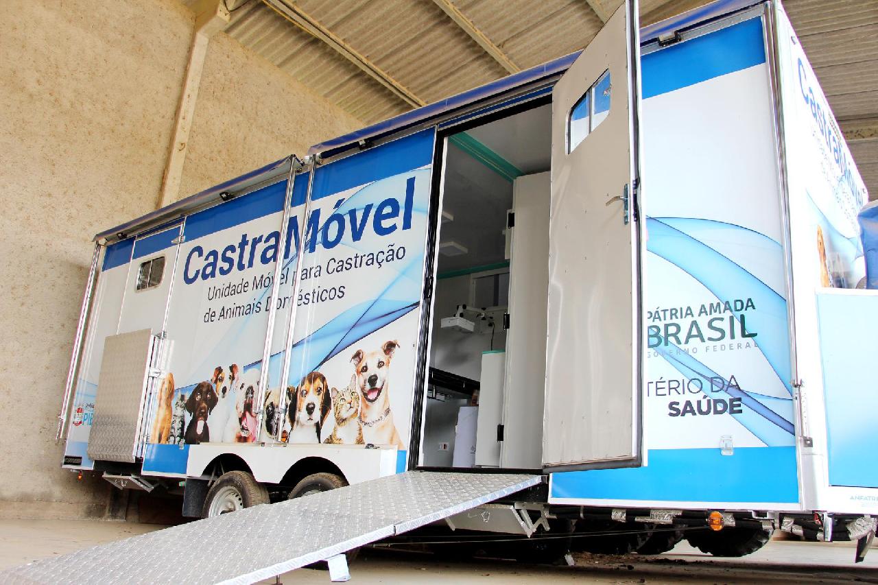 Castramóvel irá realizar castração de mais de 900 animais