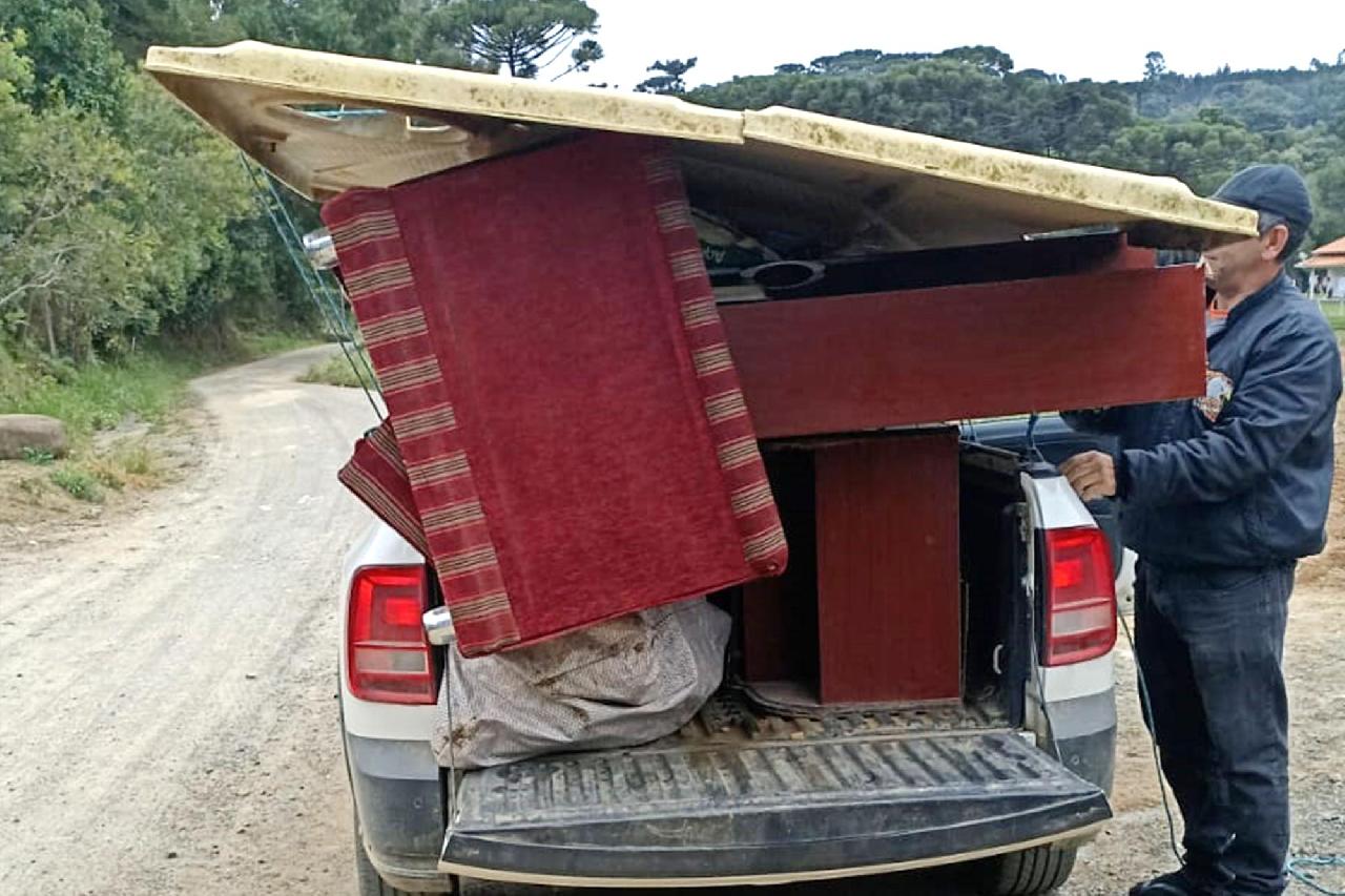 Coleta de volumosos terá nova etapa nesta sexta-feira em Piên