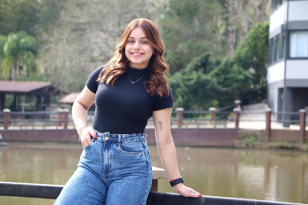 Conheça as candidatas a Rainha de Piên: Maria Eduarda Lopes