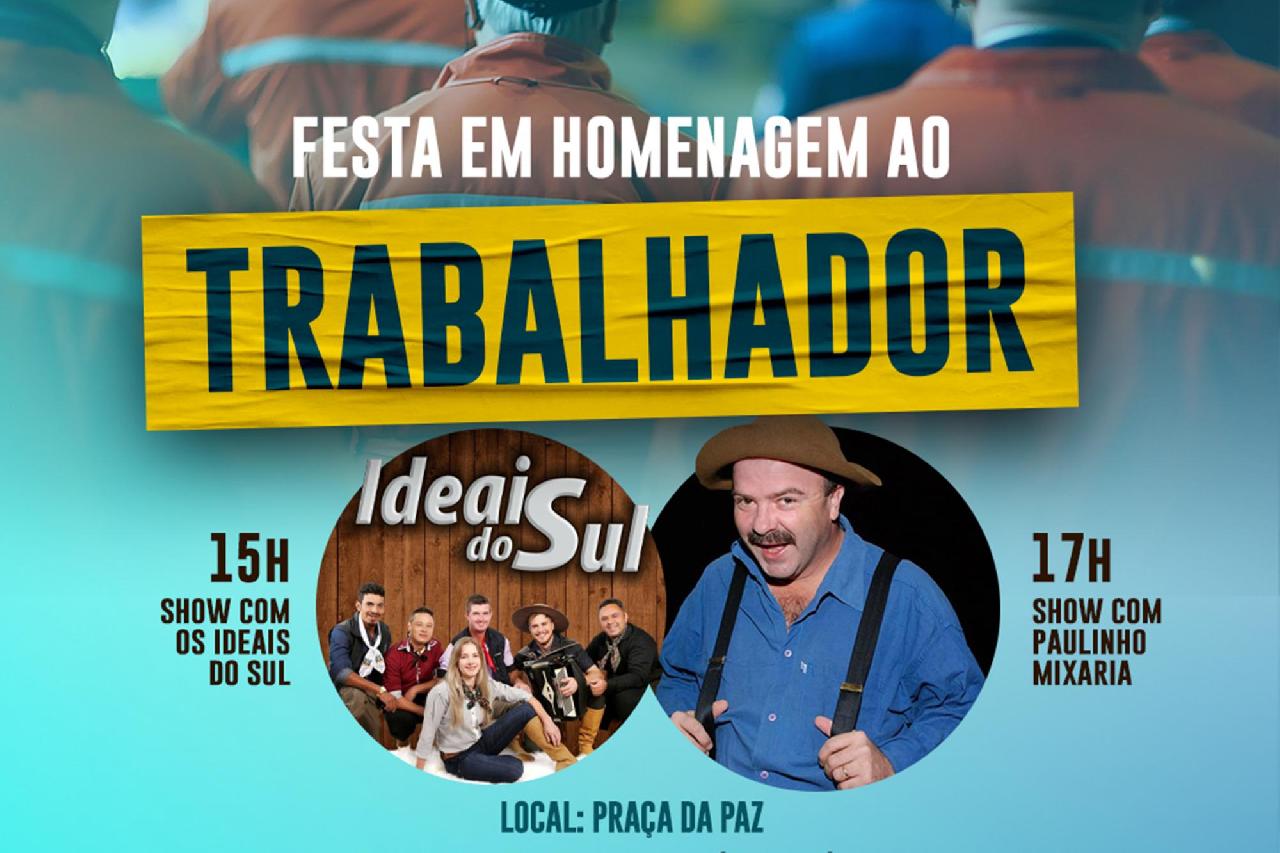 Domingo terá Feira da Lua especial para comemorar o Dia do Trabalhador