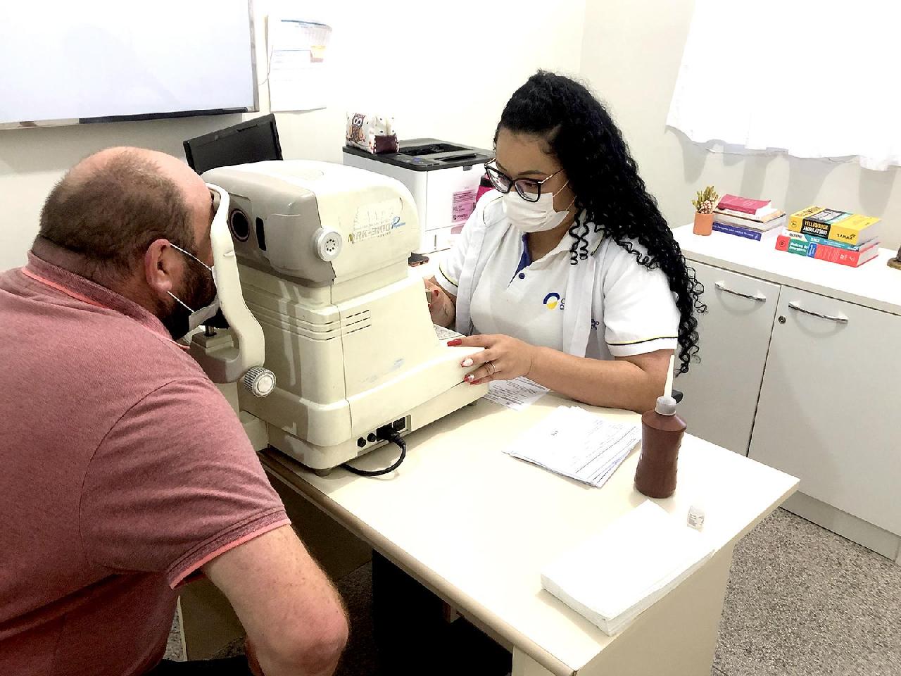 Em um novo mutirão, 90 pacientes são atendidos com oftalmologista