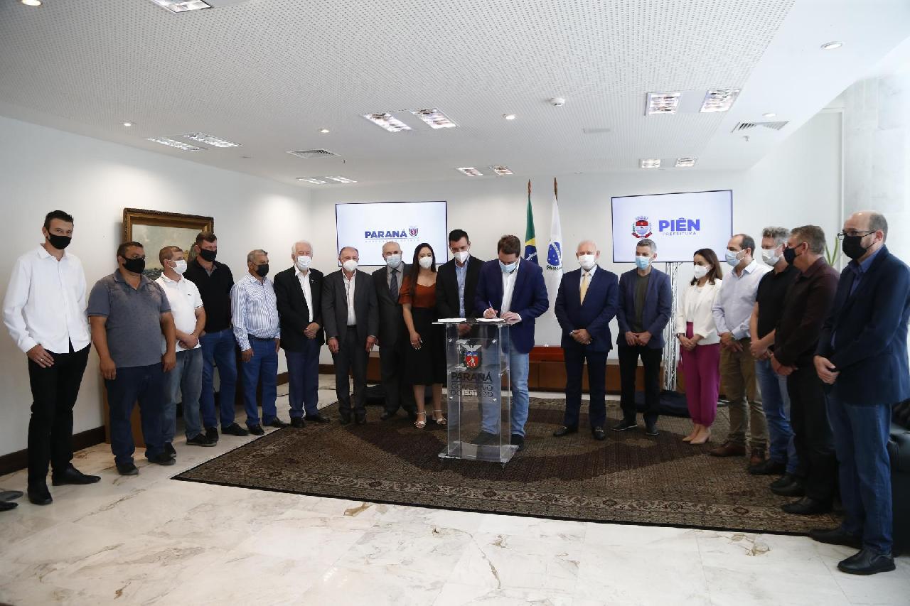 Governador autoriza R$ 14 milhões em investimentos para Piên