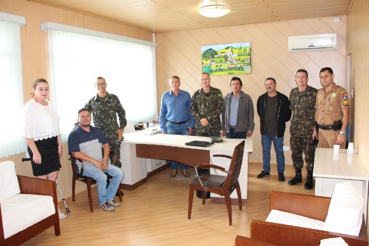 Junta Militar de Piên passa por avaliação e vistoria
