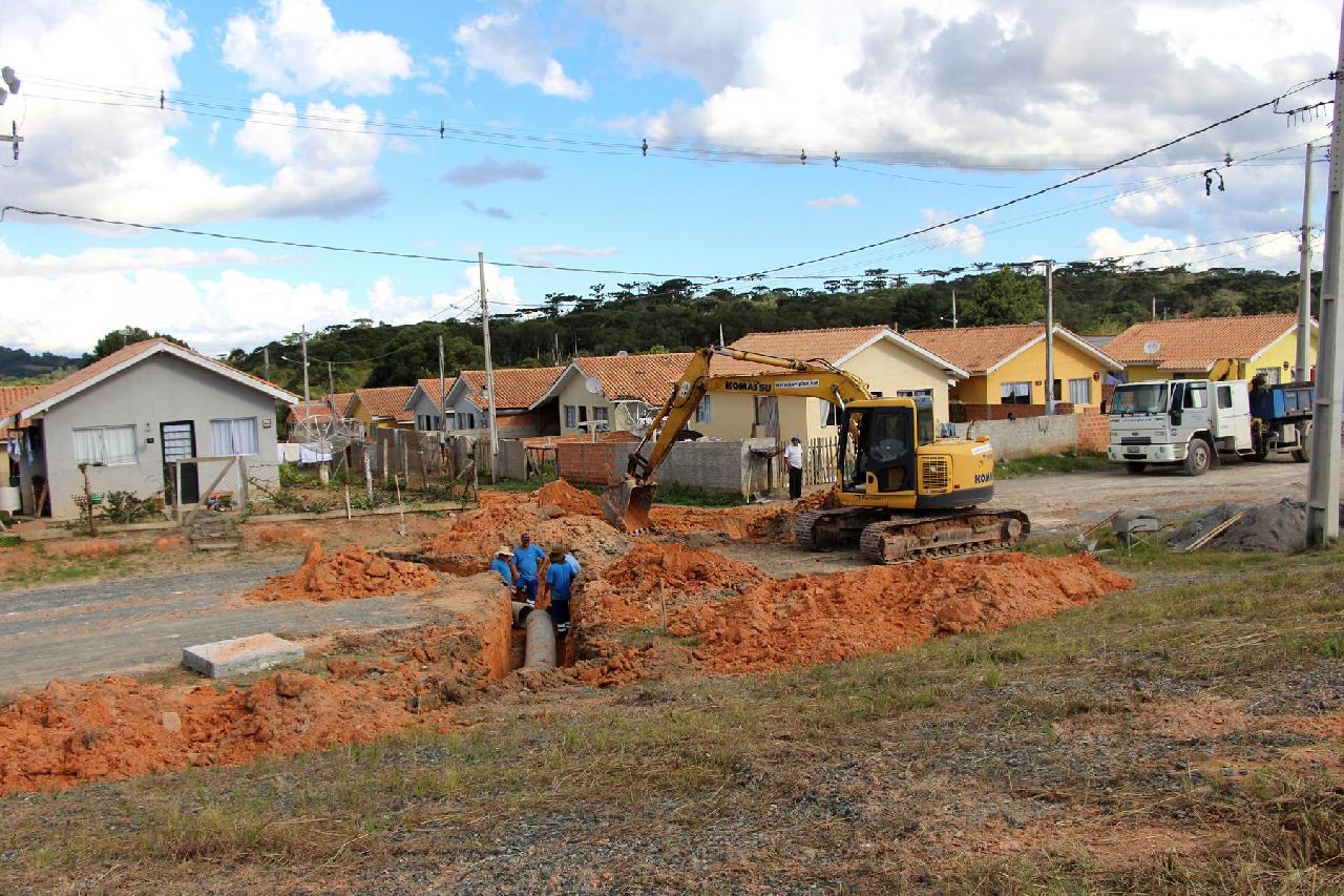 Loteamento Vila Nova de Gaia recebe pavimentação asfáltica