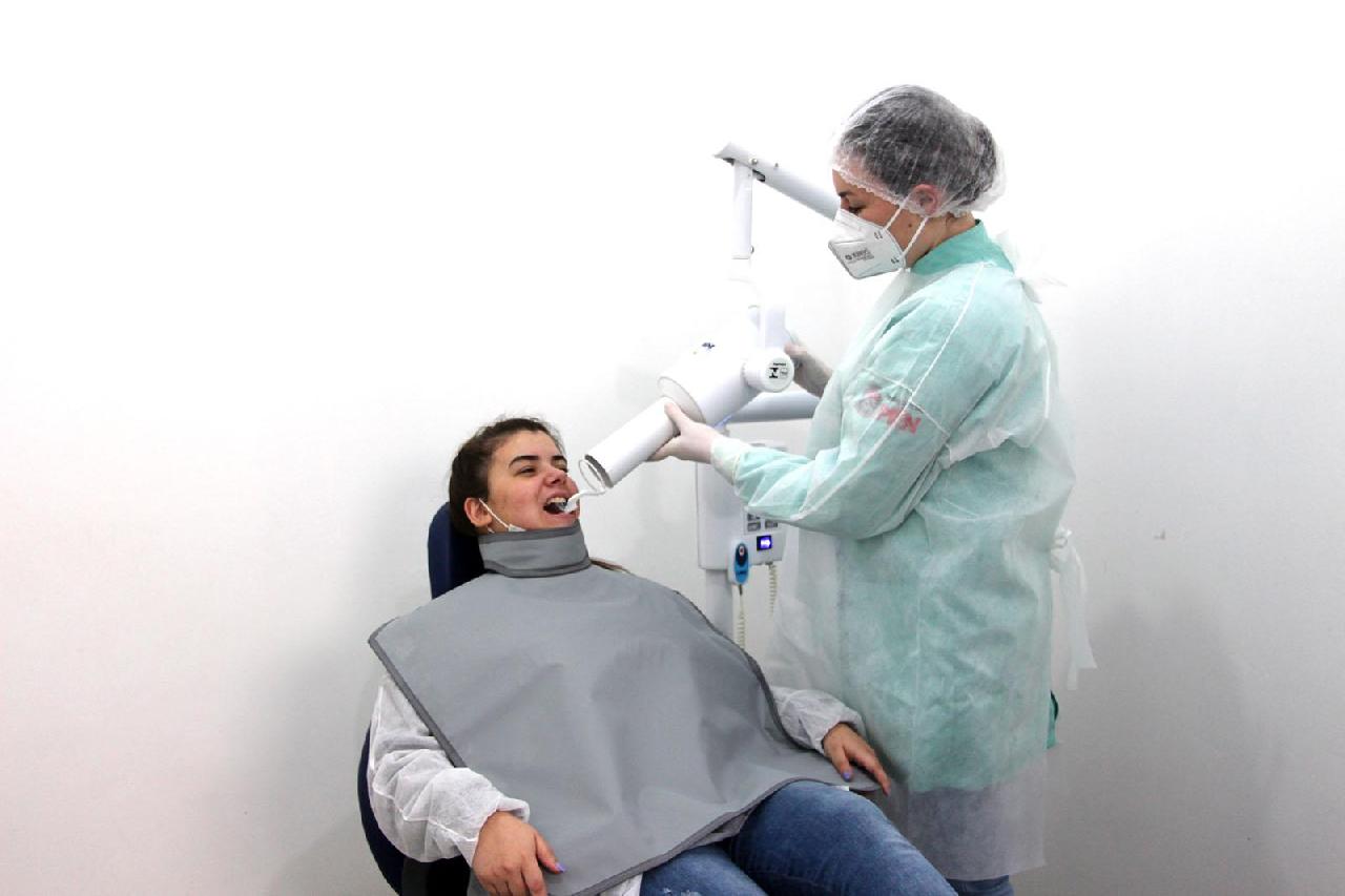 Mais de 50 radiografias odontológicas já foram feitas na Unidade Central de Saúde