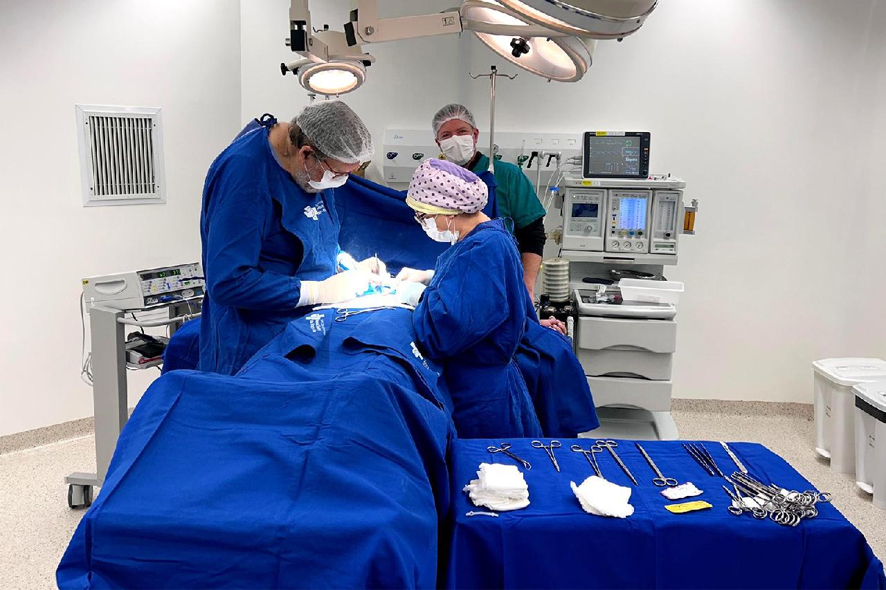 Mutirão da Saúde realiza cirurgias de laqueadura em pacientes da fila de espera