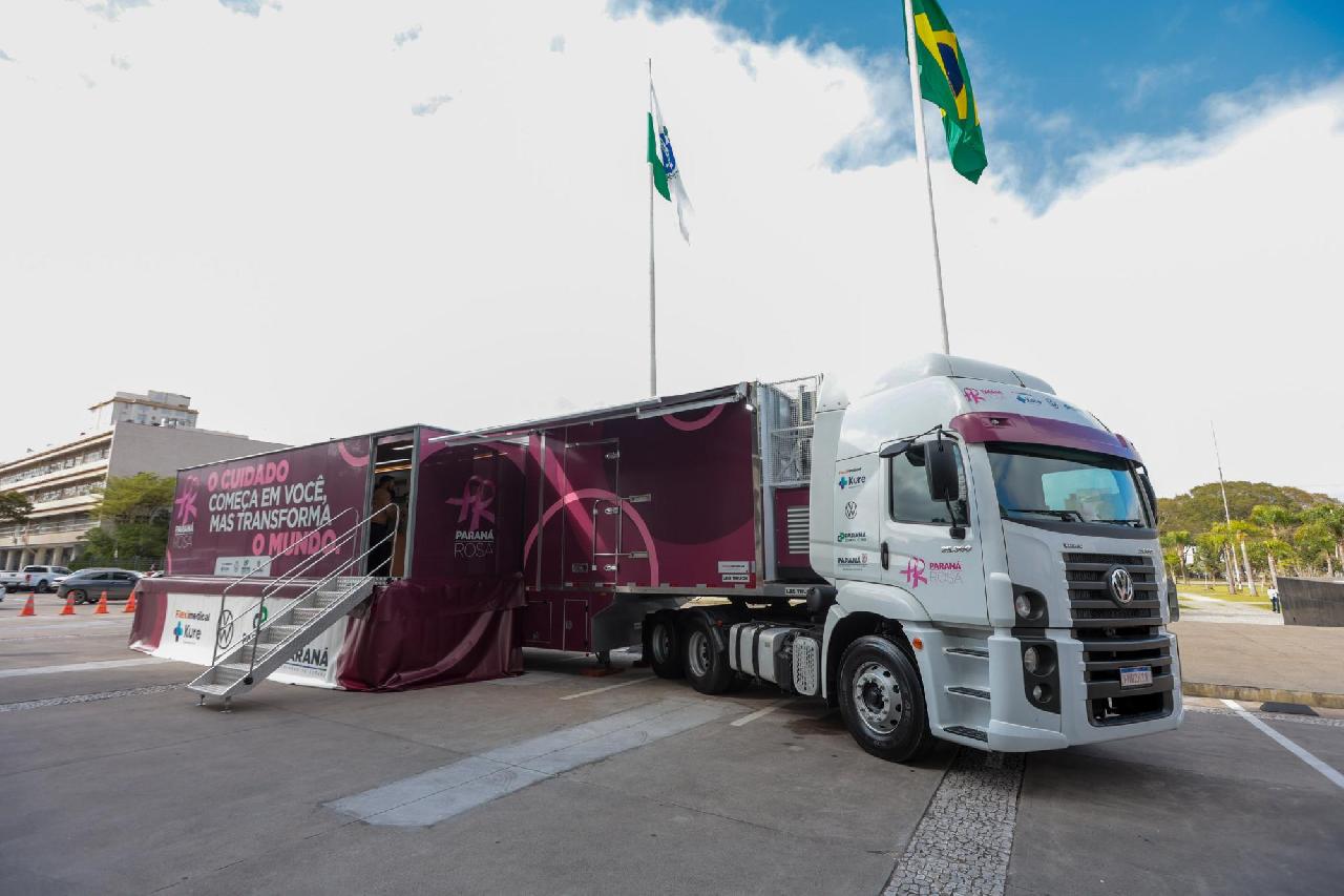 Outubro Rosa: Piên receberá a carreta da saúde da mulher 