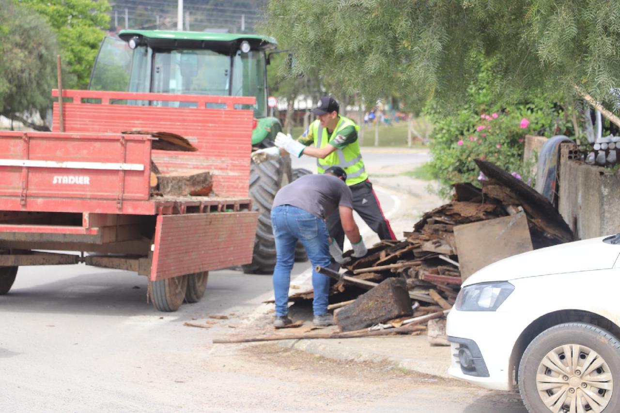 Piên realiza mais uma etapa de coleta de volumosos