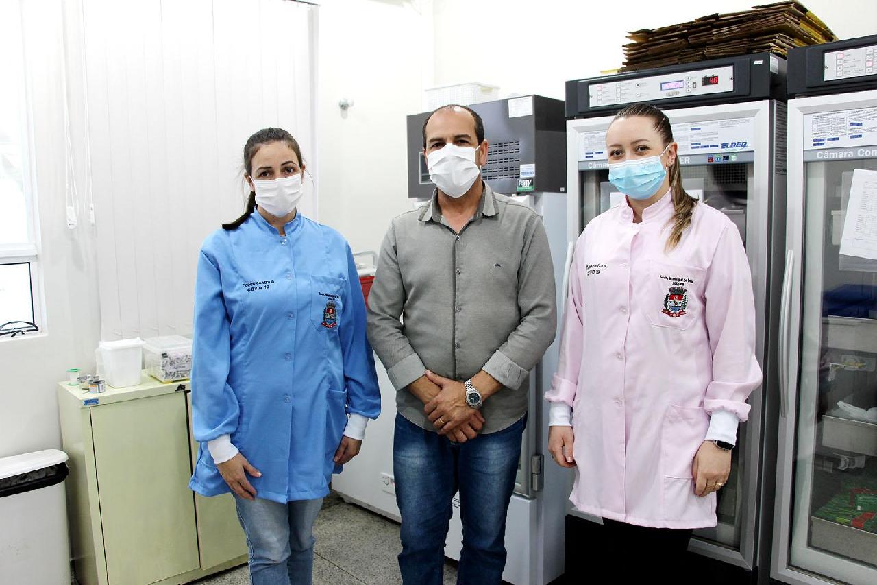Piên recebe mais 70 doses da vacina e irá vacinar idosos entre 83 e 88 anos