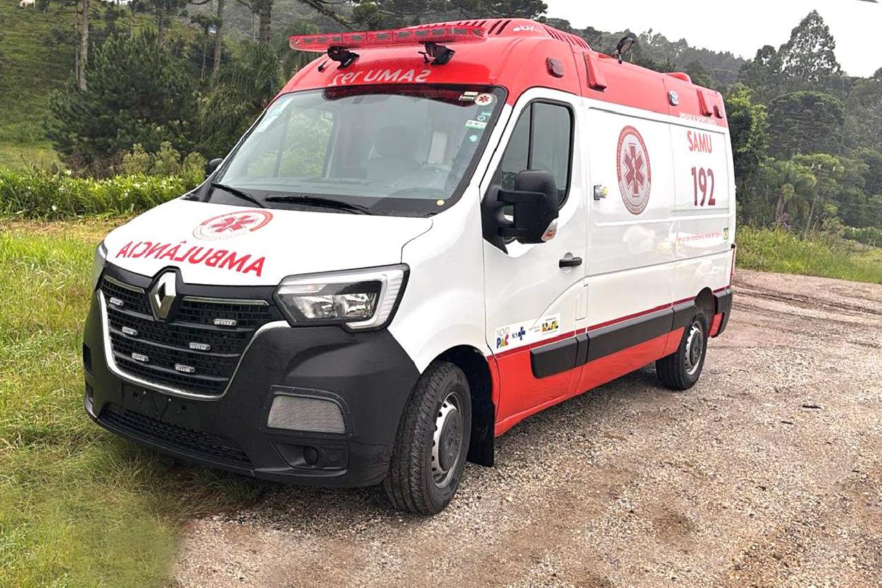 Piên recebe nesta sexta-feira ambulância do SAMU e avança na implantação do serviço de urgência