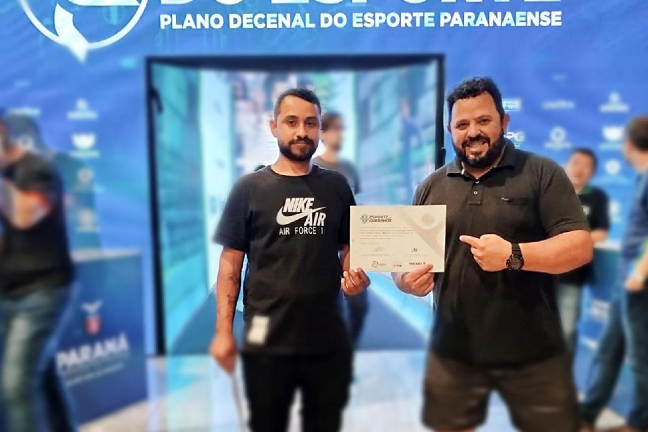 Piên recebe selo prata no programa "O Esporte que Queremos"