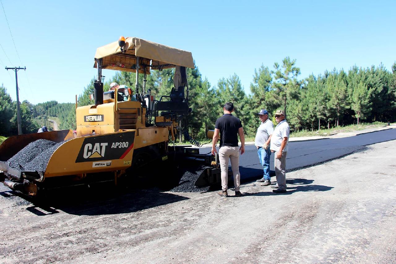 Ponte Alta recebe mais um quilômetro de pavimentação