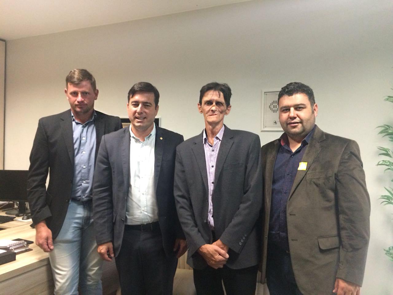 Prefeito Livino Tureck e vereadores de Piên buscam recursos em Brasília