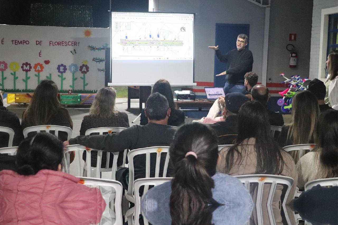 Prefeitura apresenta projeto de pavimentação na Ponte Alta