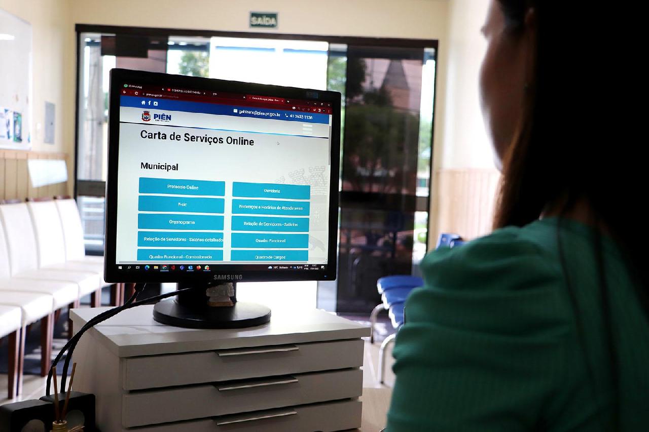 Prefeitura oferece diversos serviços através da internet