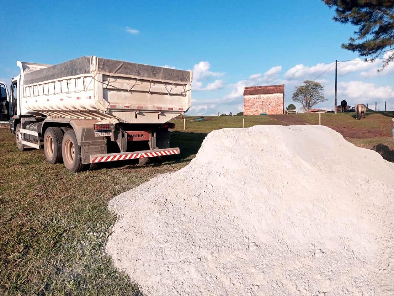 Programa de Calcário: Cadastramento inicia na próxima segunda-feira