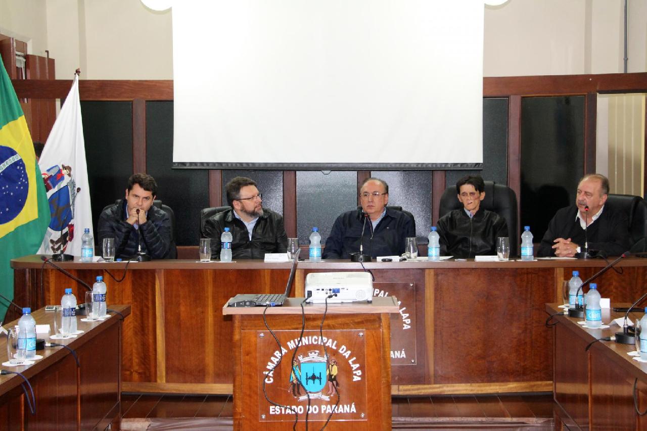 Representantes da Prefeitura de Piên se reúnem com a Amsulep