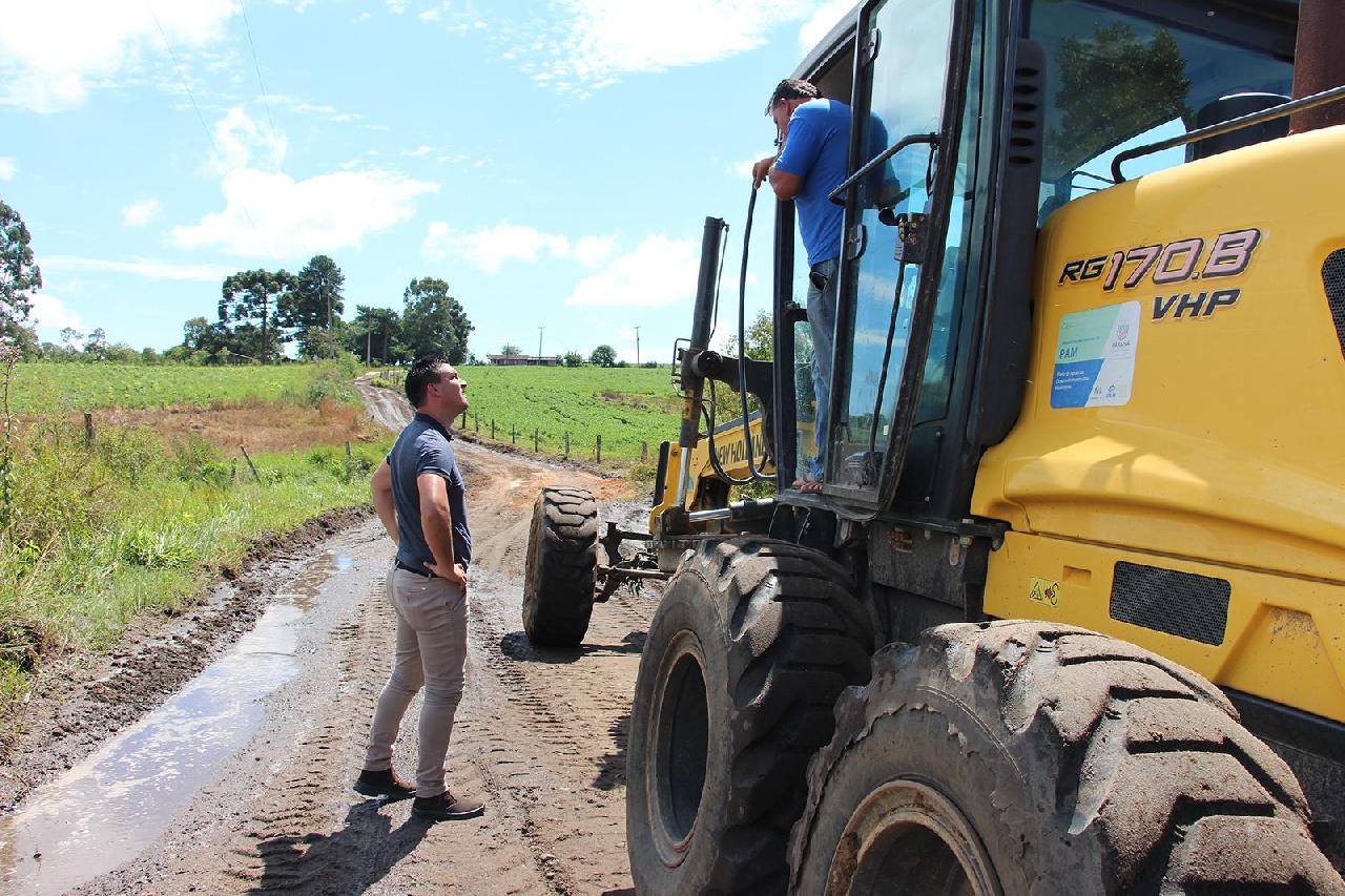 Rodoviário intensifica os trabalhos de recuperação das estradas