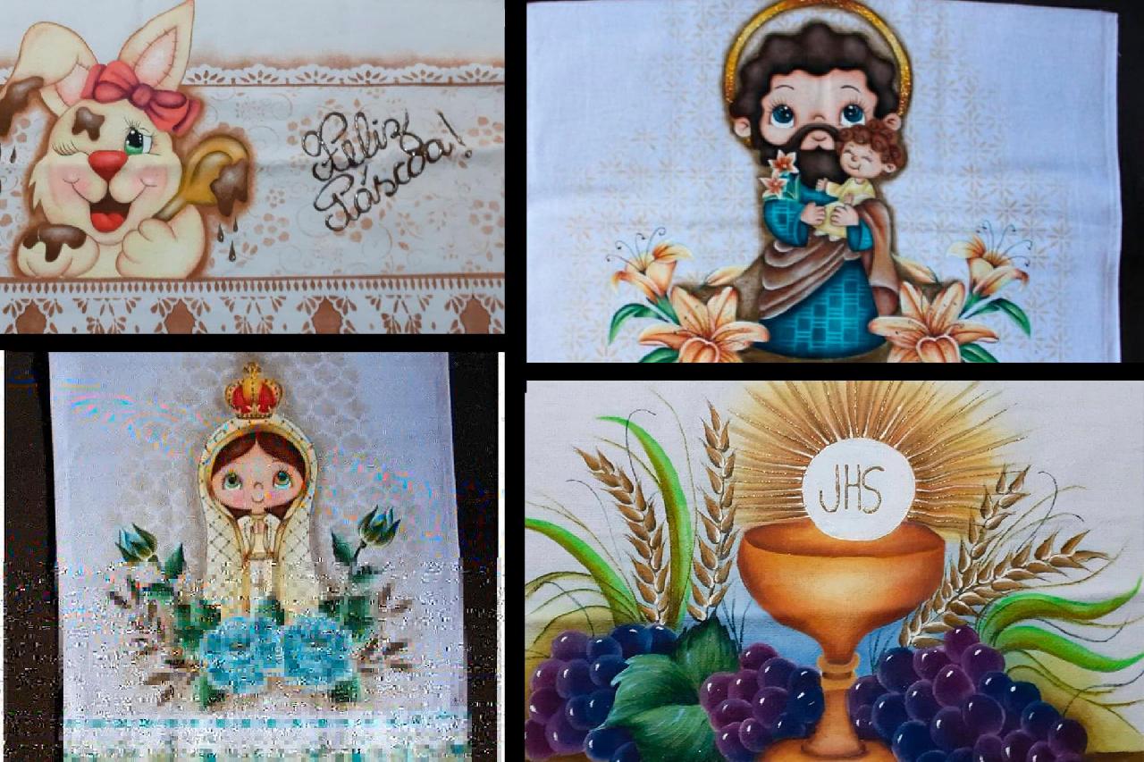 Vagas abertas para curso de pintura em tecido